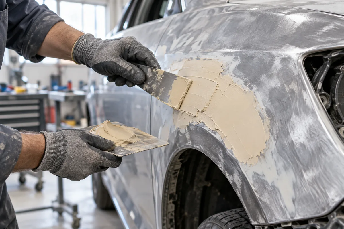 Mastic carrosserie : le choisir, l'appliquer, le poncer