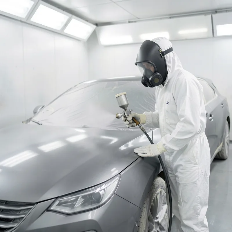 Peinture voiture : types, code couleur, retouche et prix